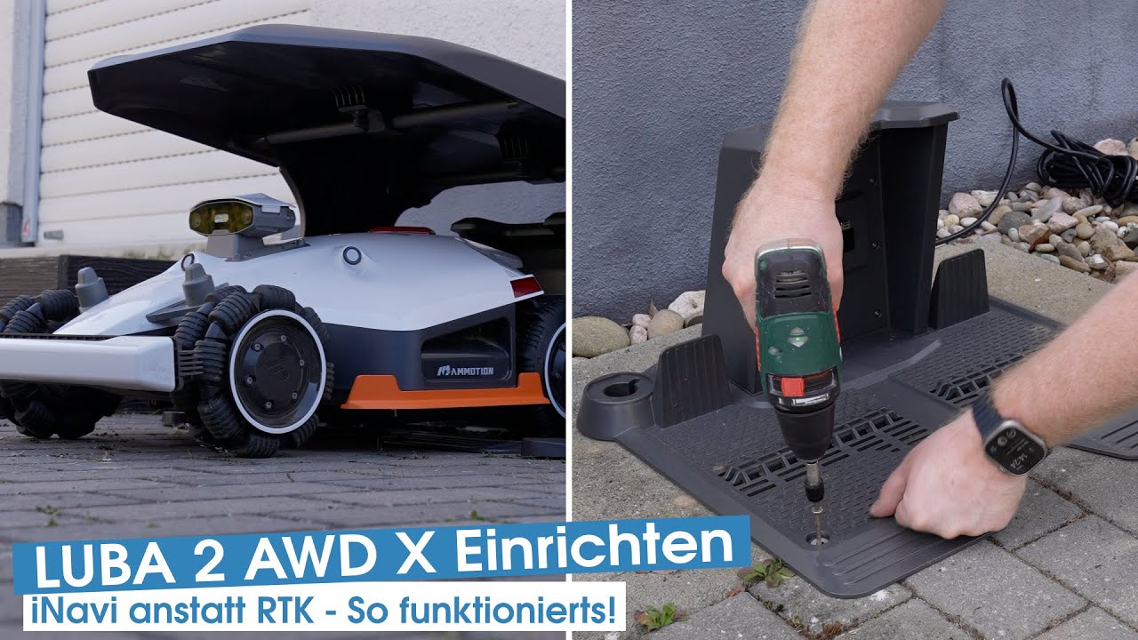 Luba 2 AWD X einrichten mit iNavi – App-Tipps, Kartierung & meine besten Mäh-Einstellungen im Test!