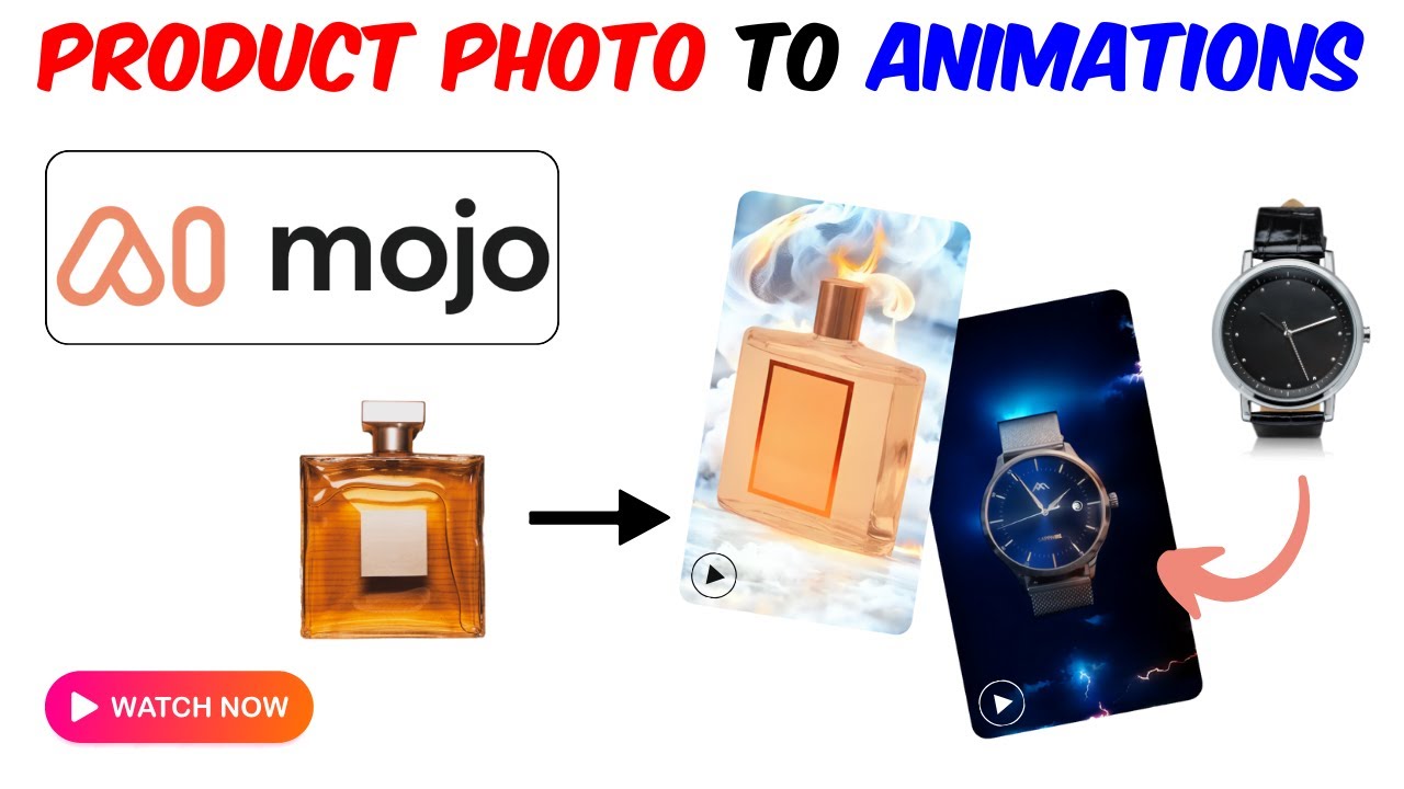 Easy Photo & Logo Animation with AI | Mojo AI Tutorial