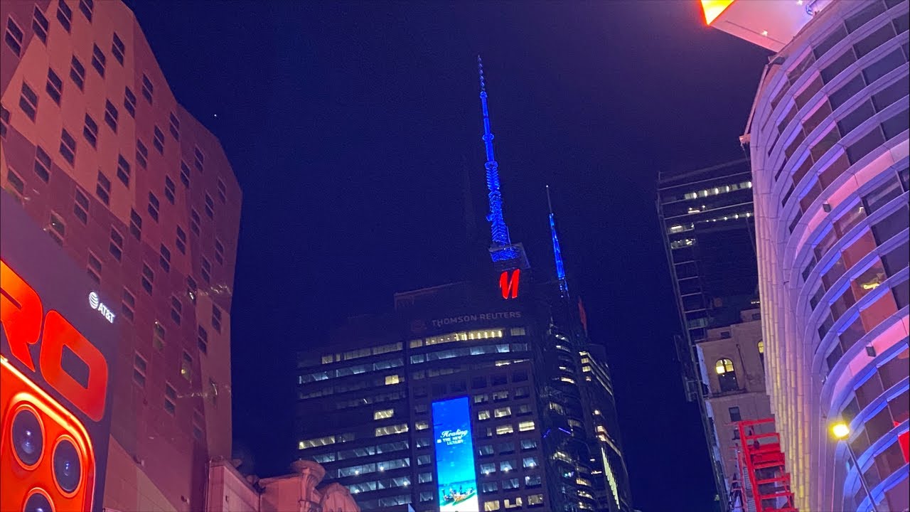 New York City at night | nyc night view