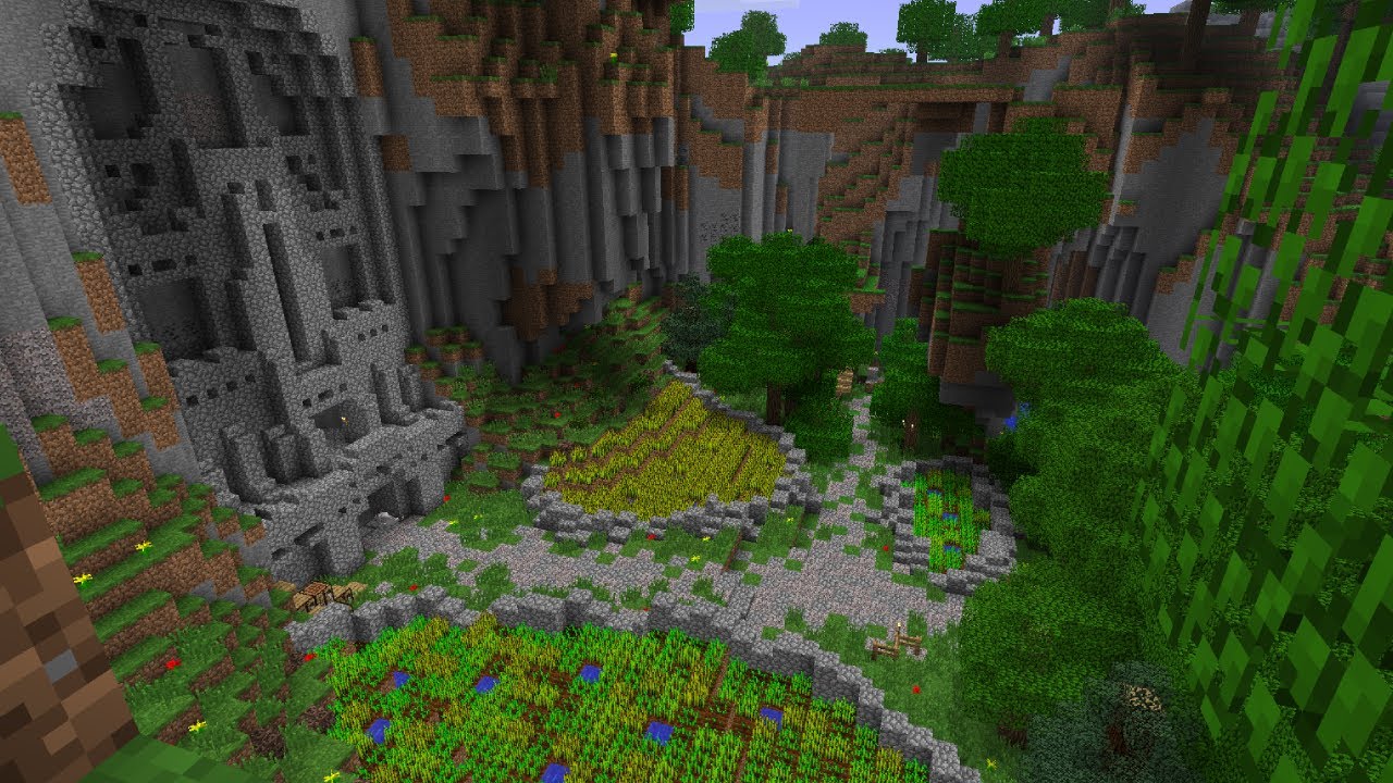 1 год Minecraft Beta b1.7.3 World Tour
