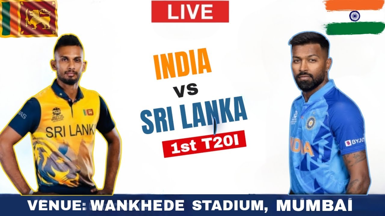 🔴LIVE CRICKET MATCH TODAY | | CRICKET LIVE | 1st T20 | IND vs SL LIVE MATCH TODAY | Cricket 22