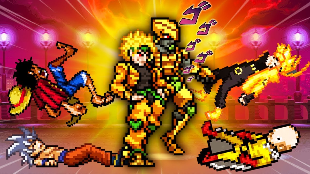 O DIO É O PERSONAGEM MAIS FORTE DO MELHOR MUGEN DE ANIMES