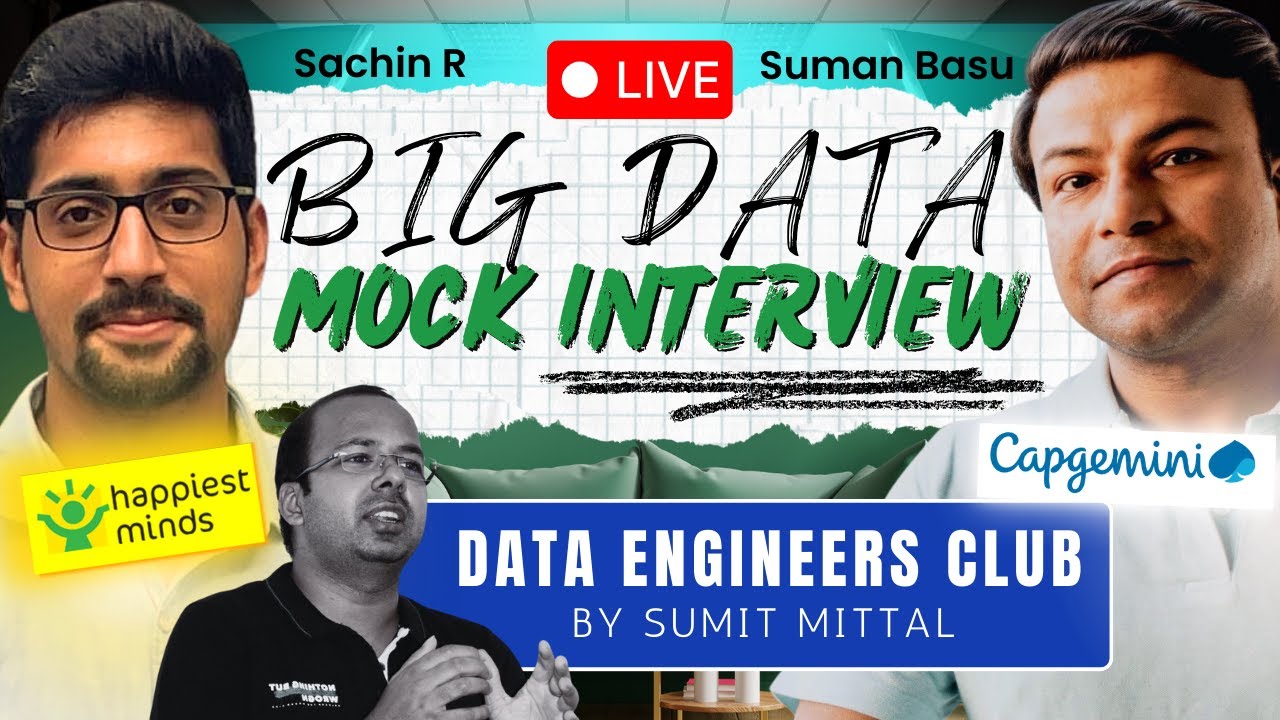 Data Engineering Mock Interview | Spark Optimization Interview Questions | Best Coding Practices