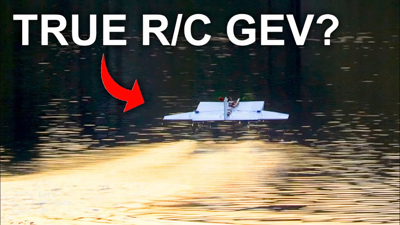 Worlds First 'Real' R/C Ground Effect Vehicle
