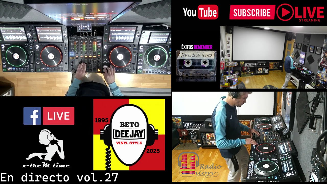 Beto Live SeSSions vol 27 Tributo 80,s Denon dj SC6000