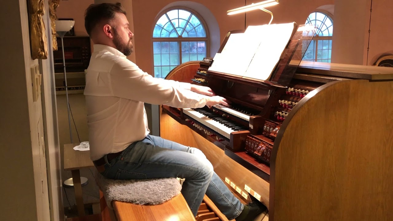 O. Olsson: Jul. Var hälsad, sköna morgonstund Op. 36 No. 2. Henrik Berg, organ.