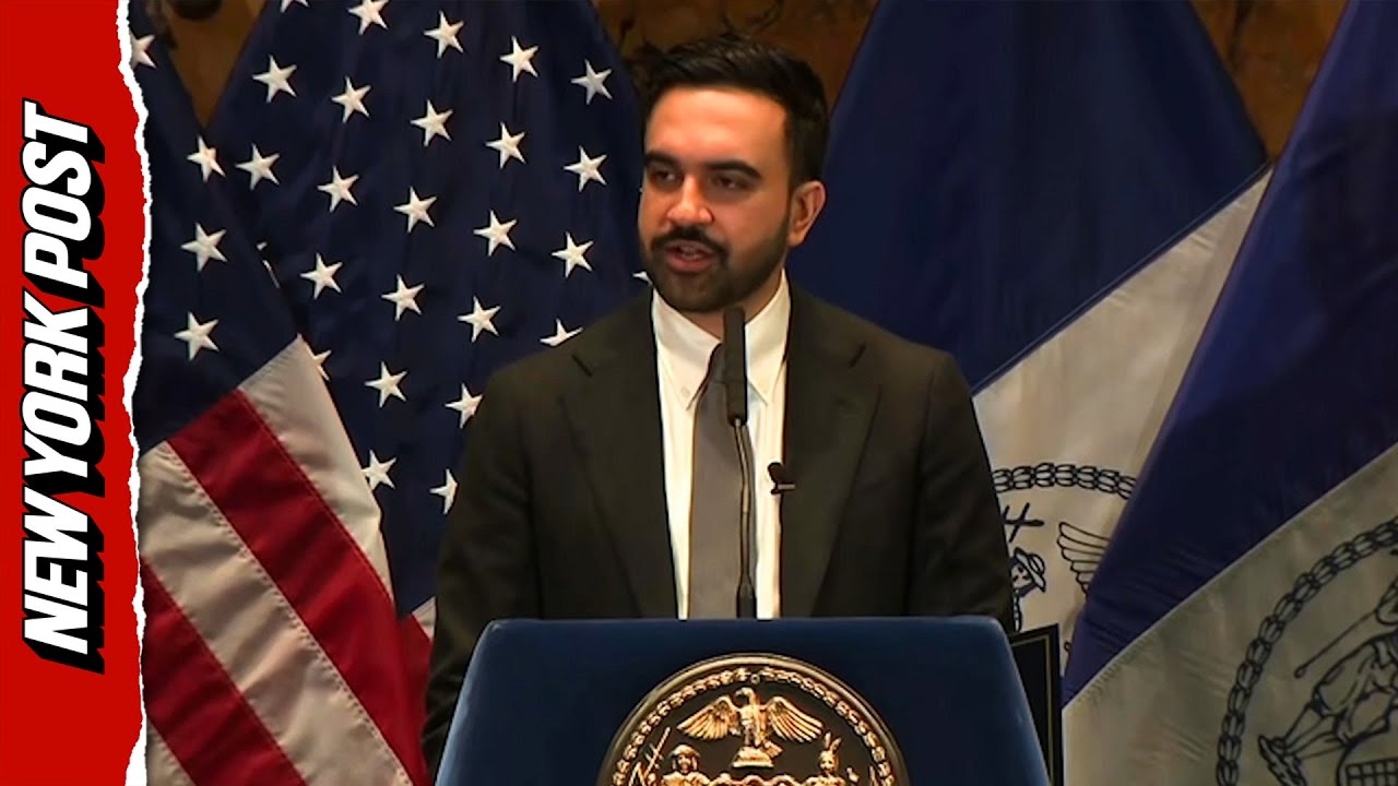 Mayor Zohran Mamdani RAILS Against ICE Agents During Fiery Speech