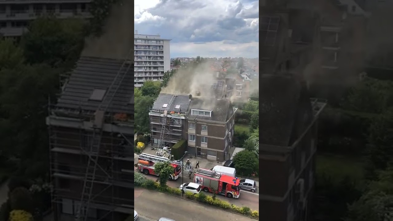 Fire Brigade Brussels | Woluwe Saint-Pierre | May 2022 | Fire Accident | Brandweer Belgie