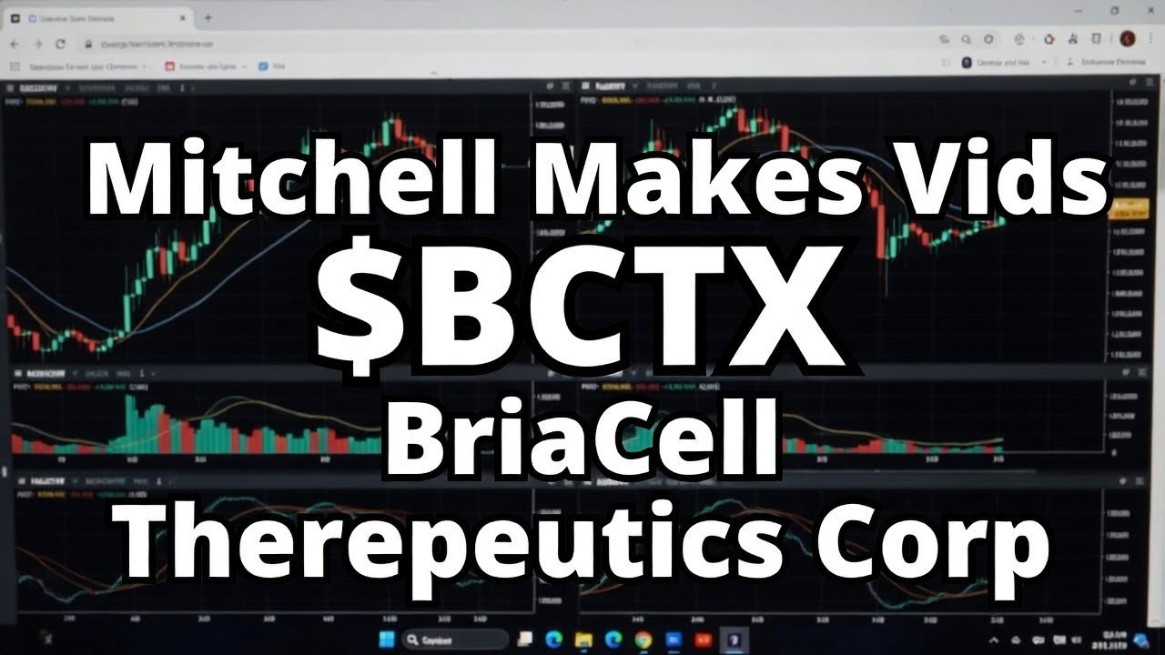 $BCTX BriaCell Therapeutics Corp - 60-секундный анализ - 13 января 2026 г. #BCTX #BRIACELL #stock...
