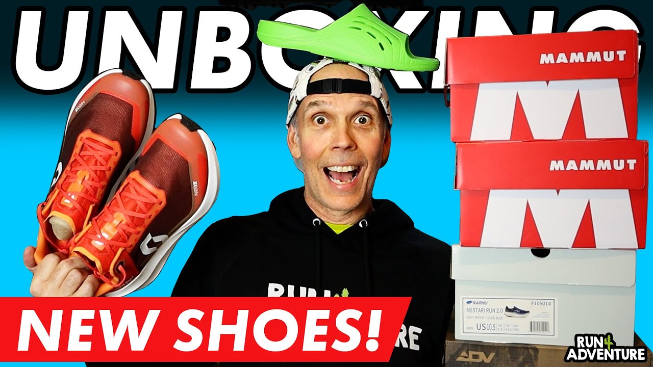 So Many NEW Running Shoes! | Road & Trail Unboxing & First Look | Run4Adventure