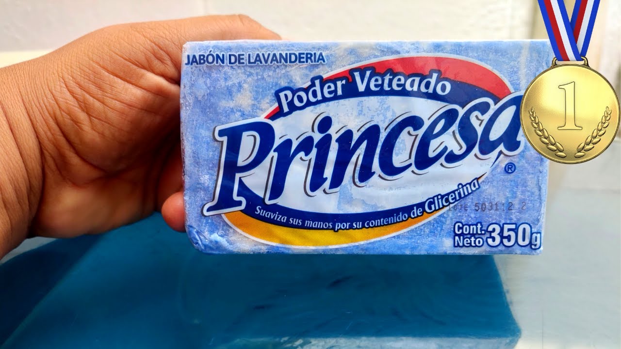 JABÓN PRINCESA VETEADO 💯😎🤯