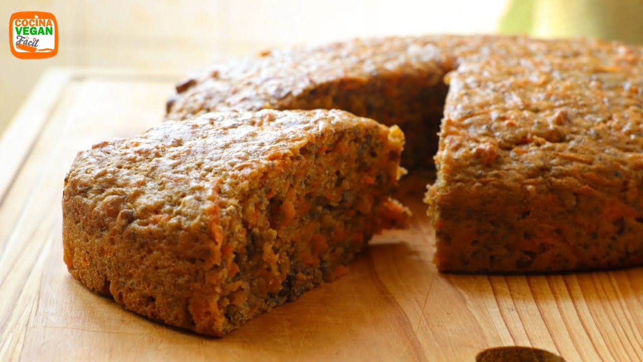 🥕🎂 Pastel de Zanahoria Esponjoso y Sin Lácteos – ¡Receta Irresistible! 😍🍰