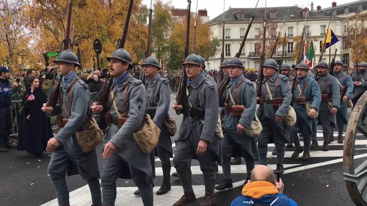Défilé du Centenaire de l’Armistice à Epernay 11 novembre 2018