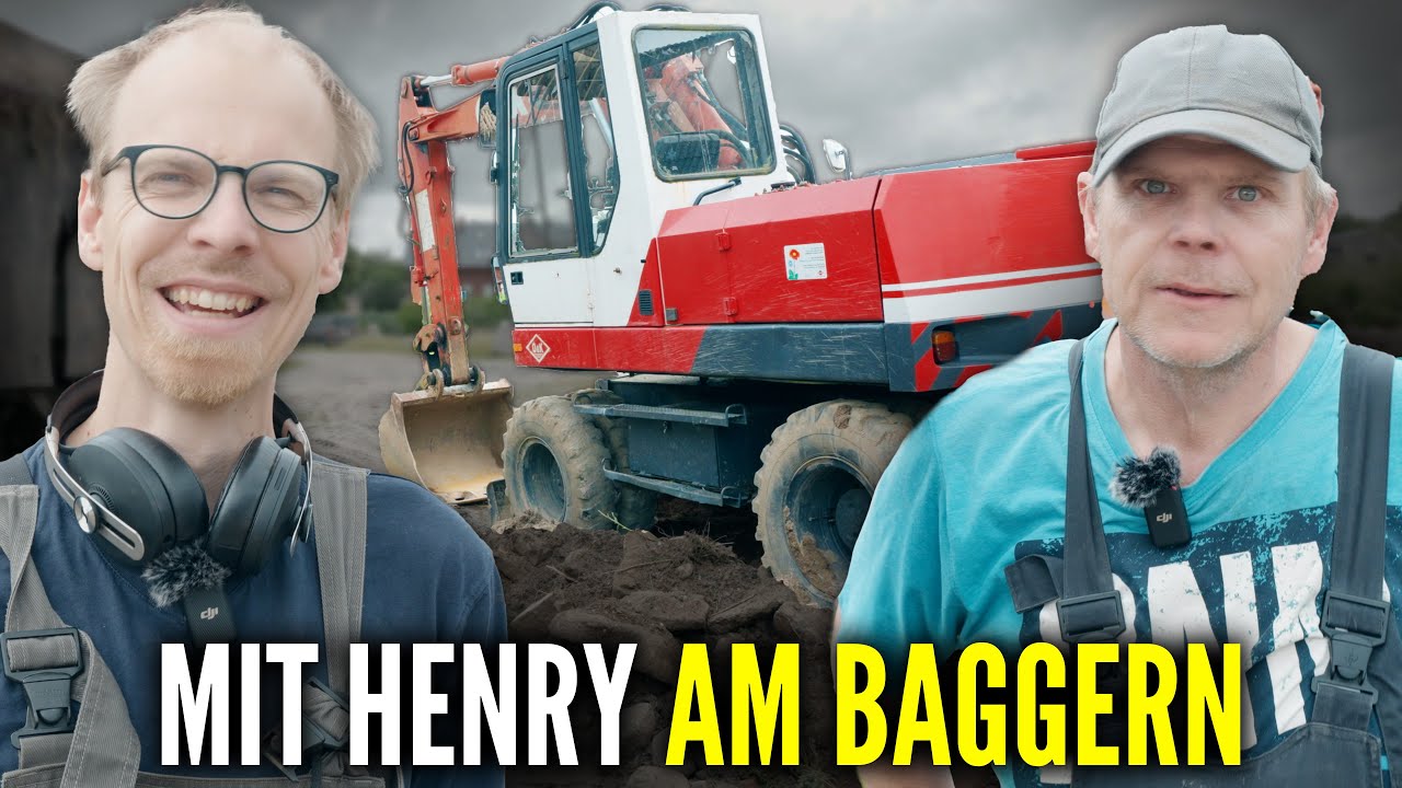 Der HOF wird UMGEBAGGERT!