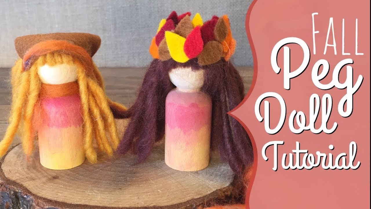 Fall Inspired Peg Dolls | Nature Table