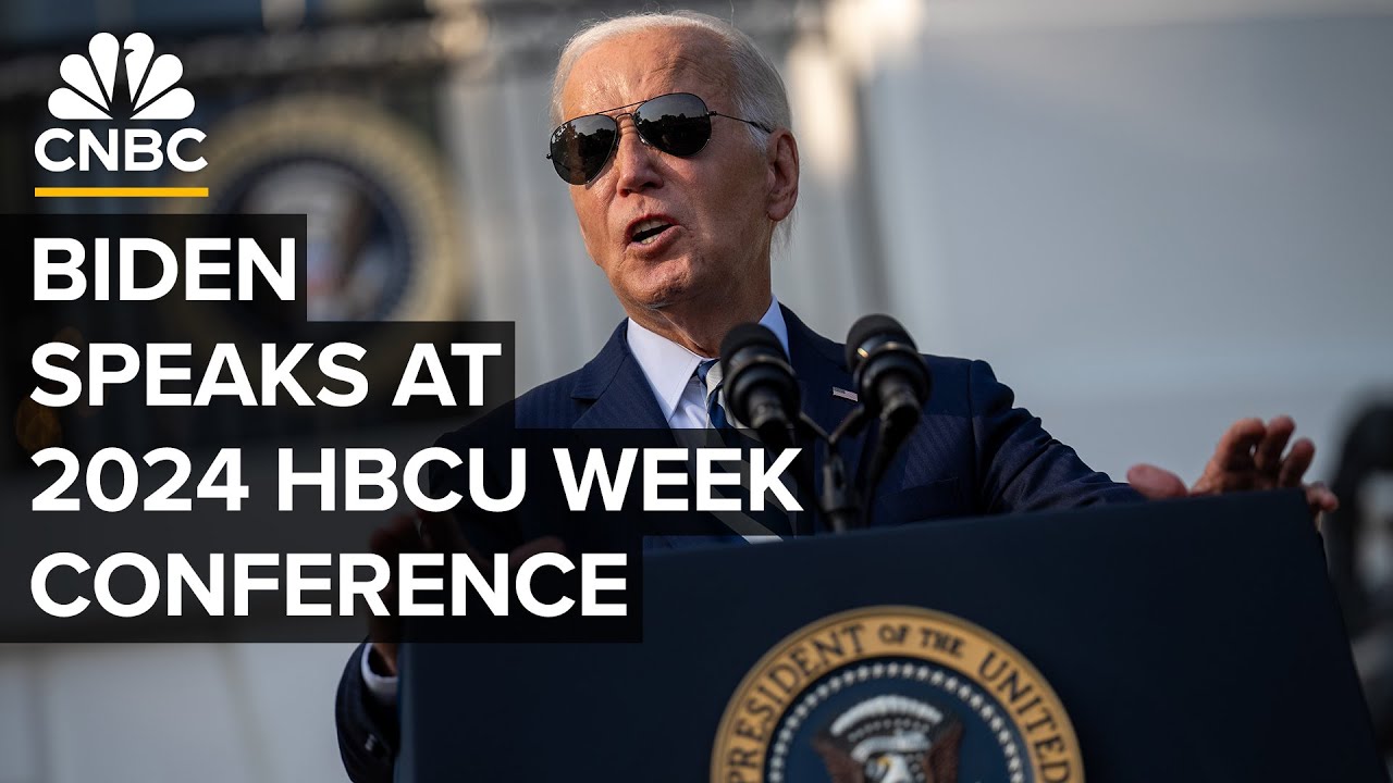 President Biden delivers remarks at the 2024 HBCU Week Conference — 9/16/2024