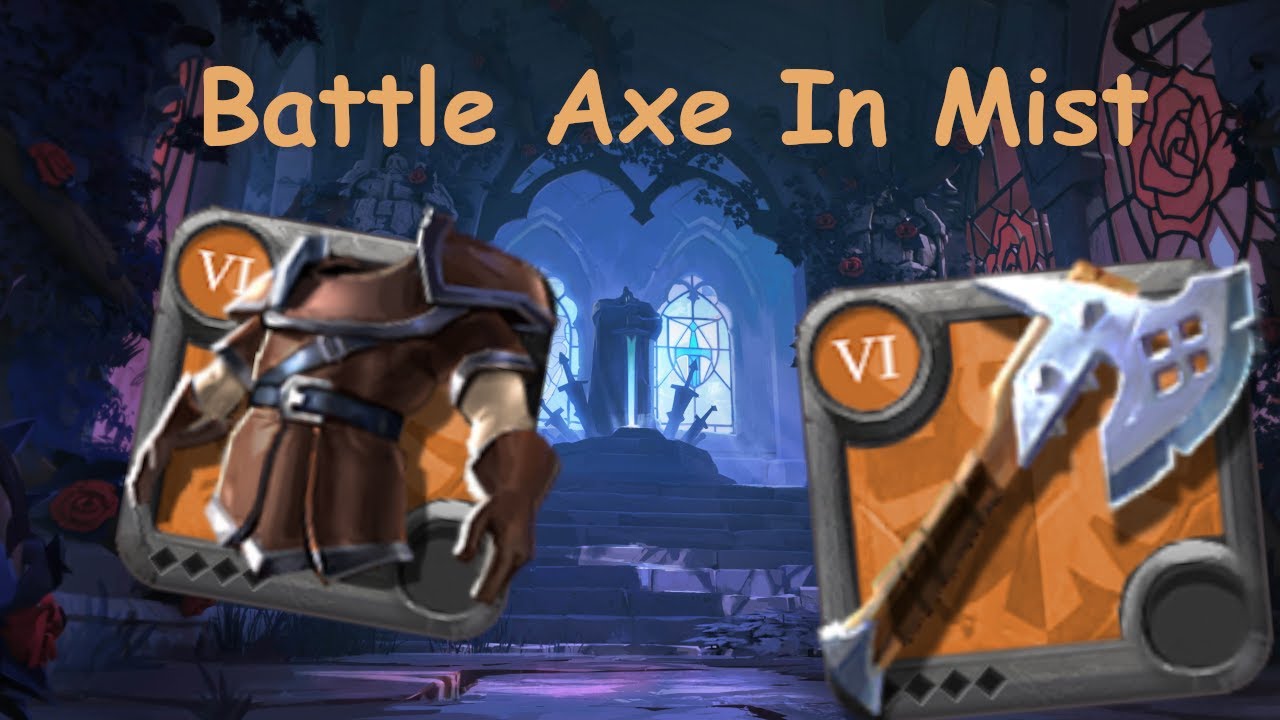 Low Tier Battle Axe PVP In Mist | Albion Online