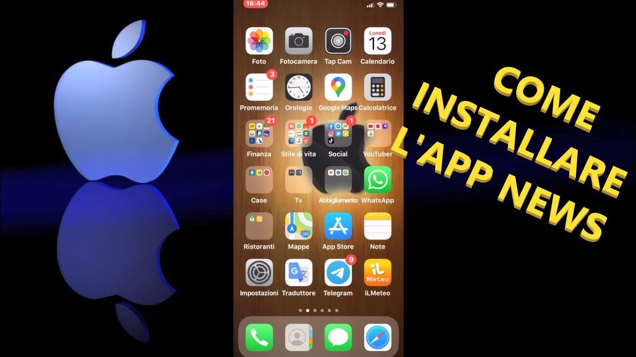 APPLE NEWS SU IPHONE COME INSTALLARLA / APPLE NEWS ON IPHONE HOW TO INSTALL IT