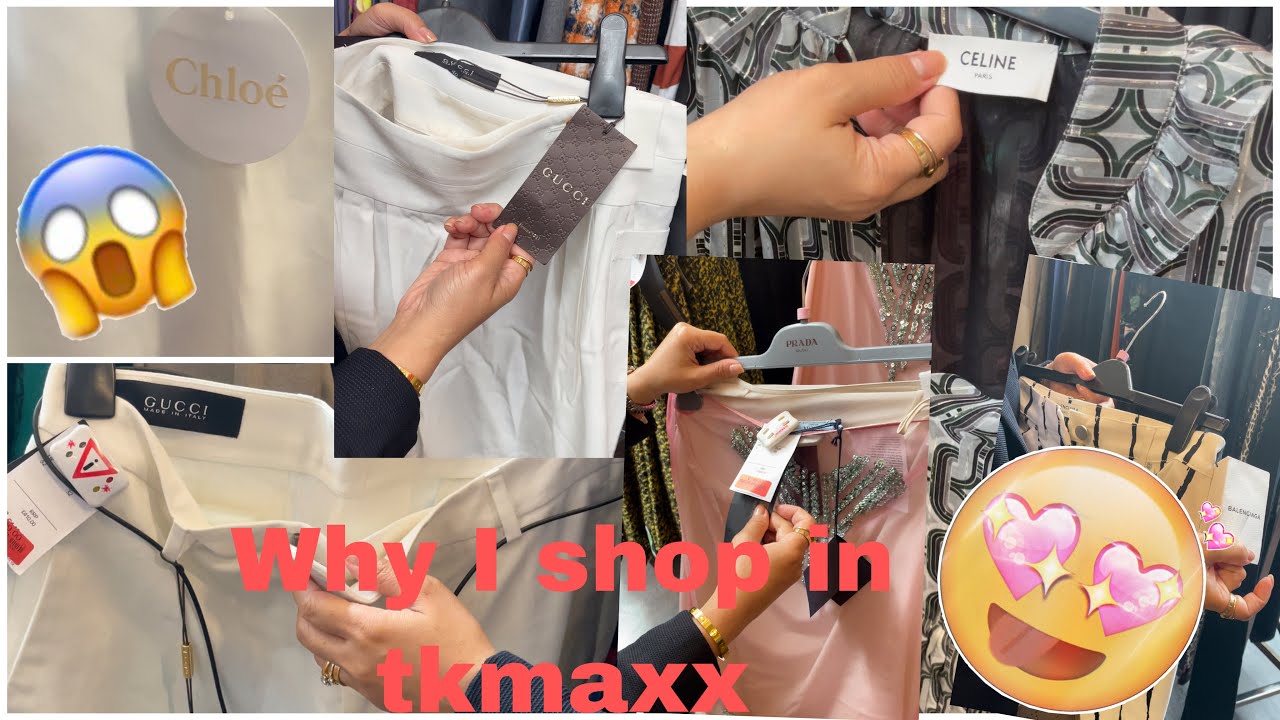 Gucci,Prada and More in Tkmaxx | Follow me Around