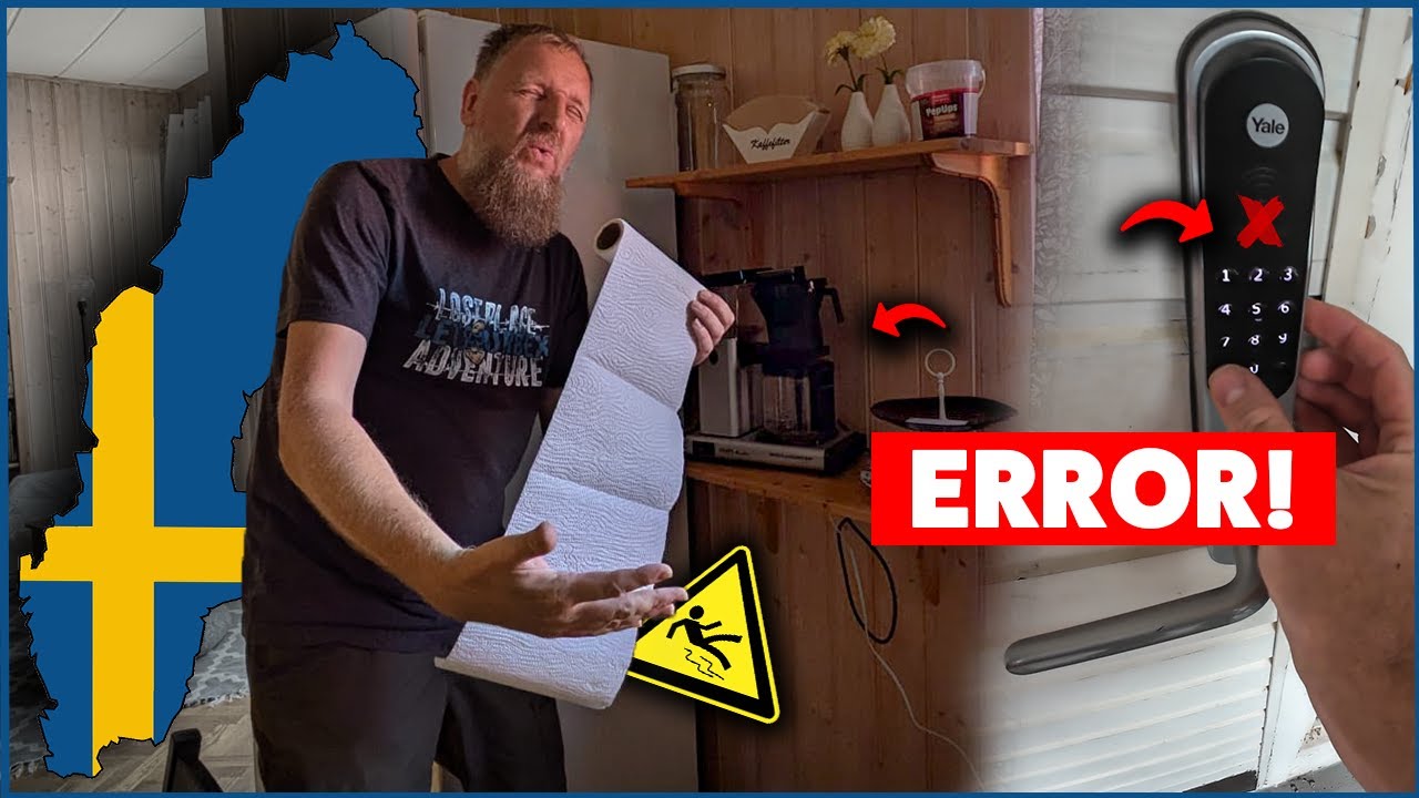 🤣 WIR KOMMEN NICHT REIN - MALHEUR IN DER SCHWEDEN FERIENWOHNUNG! 🤣 FAMILIEN URLAUB VLOG #01
