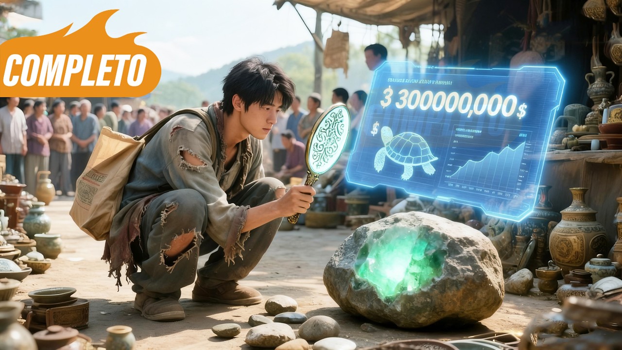 Un joven pobre compra una piedra por 10€ y gana 10.000 millones.¡Resulta que tenía un espejo mágico!
