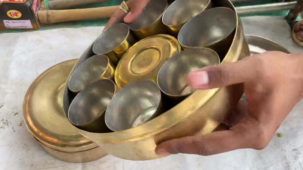 Brass Masala Box Best Condition & Brass Samai - NOW ON SALE 🏷 |