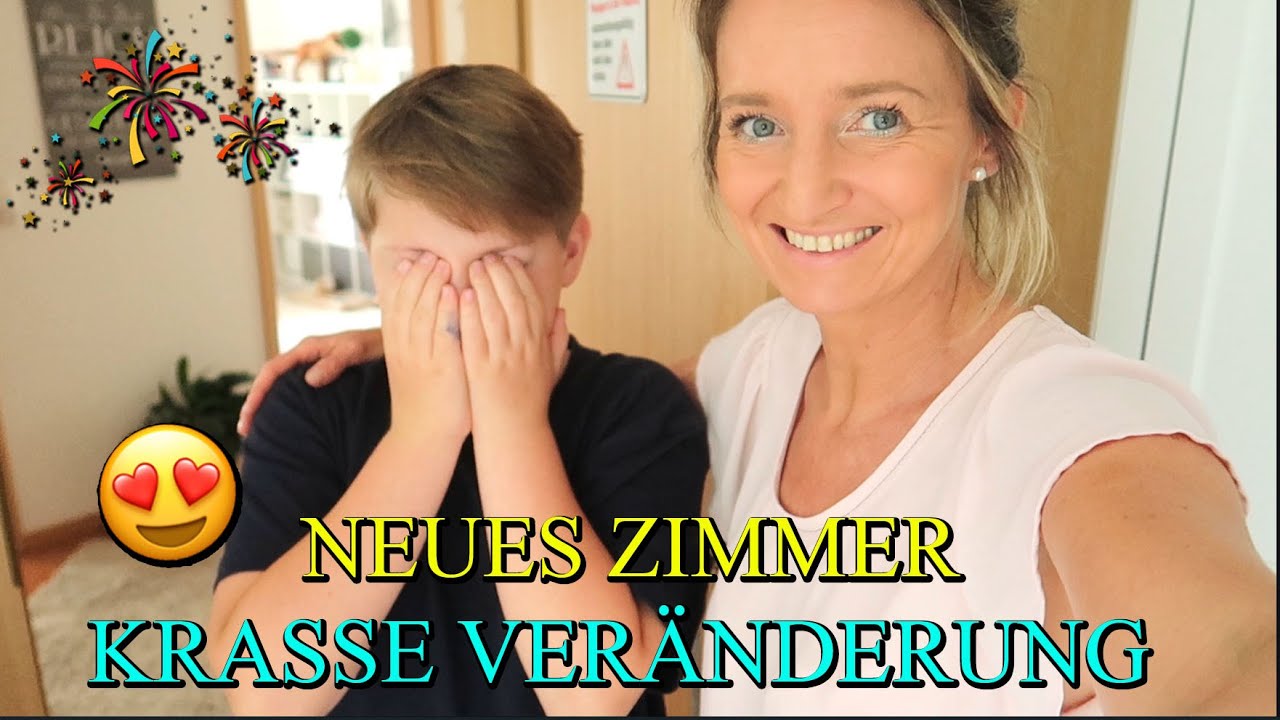 BYE BYE KINDERZIMMER 🥳 ASH'S NEUES JUGENDZIMMER mit LIVE Reaktion 😱 marieland