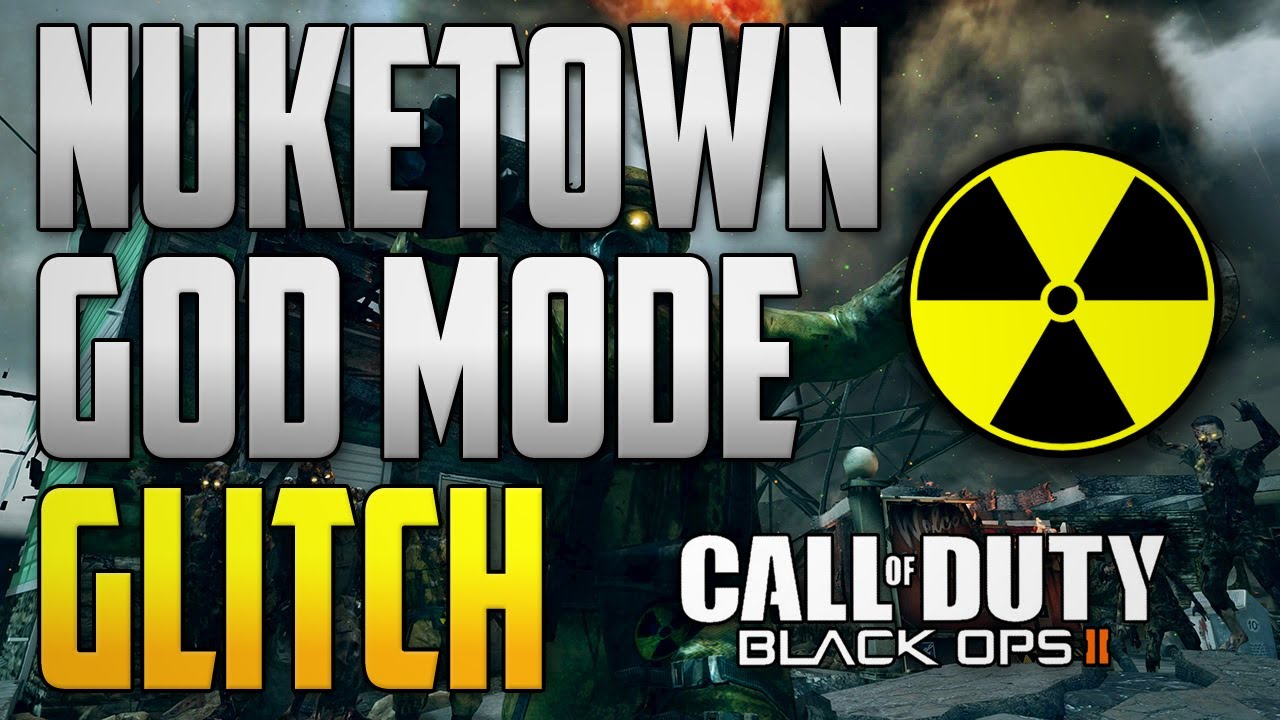 Black Ops 2: Nuketown Zombies God Mode Glitches