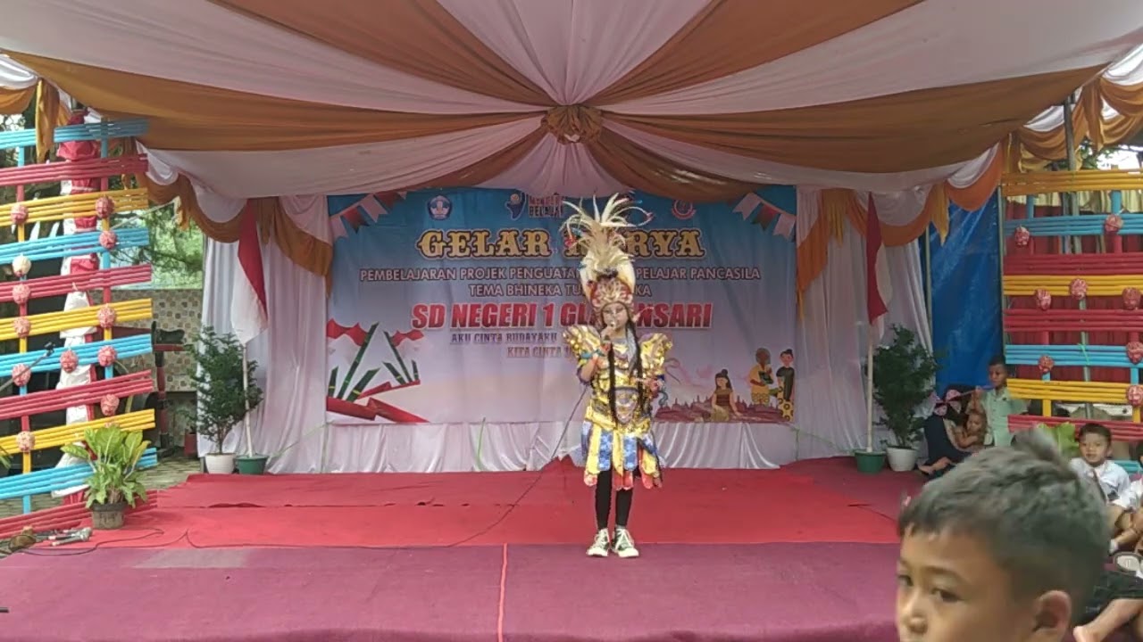 Gelar Karya 2023 SD Negeri 1 Glapansari | Menyanyi Lagu Merah Putih-Gombloh