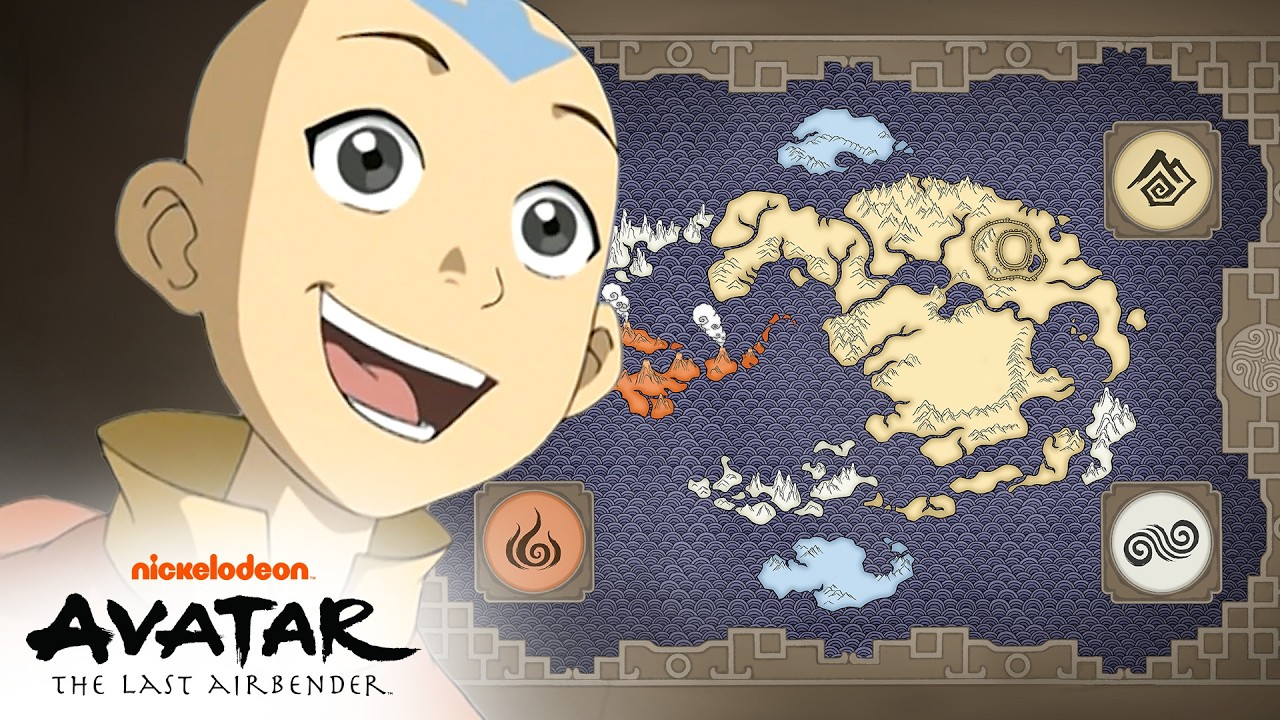 1 Hour Exploring Every Avatar Location! 🌎 | Avatar: The Last Airbender