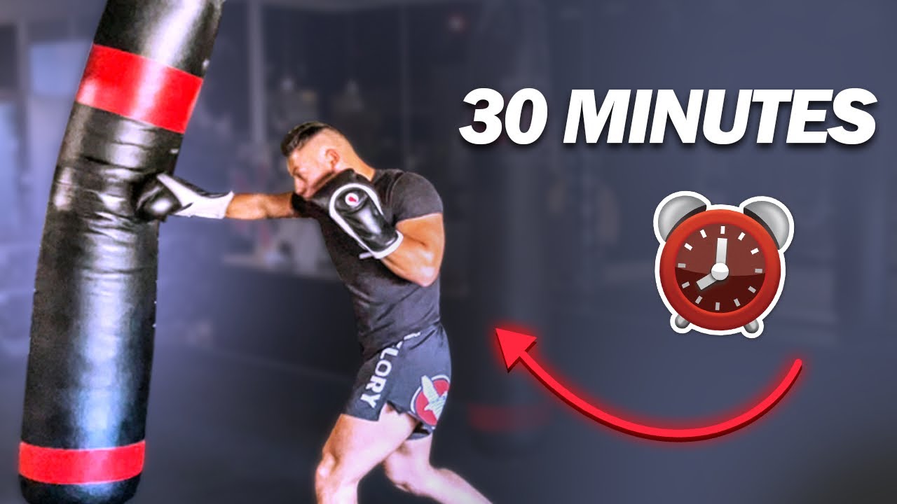 This Heavy Bag Workout Gets You in Peak Athletic Shape