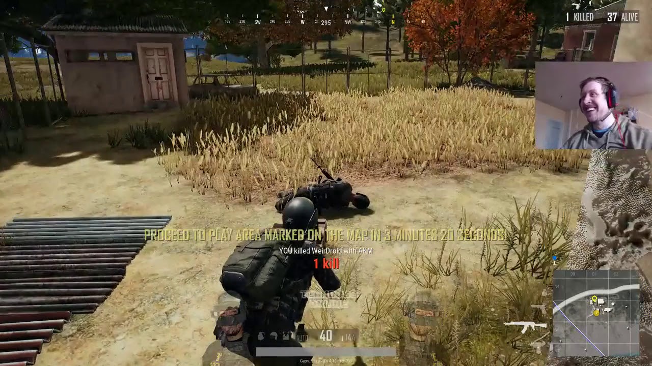 Teamboss Online - PUBG (lucky floze kill)