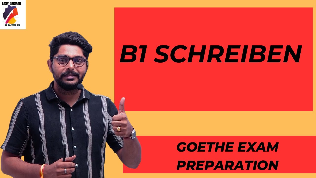 B1 mail schreiben | Goethe exam preparation | How to write mail in german perfectly