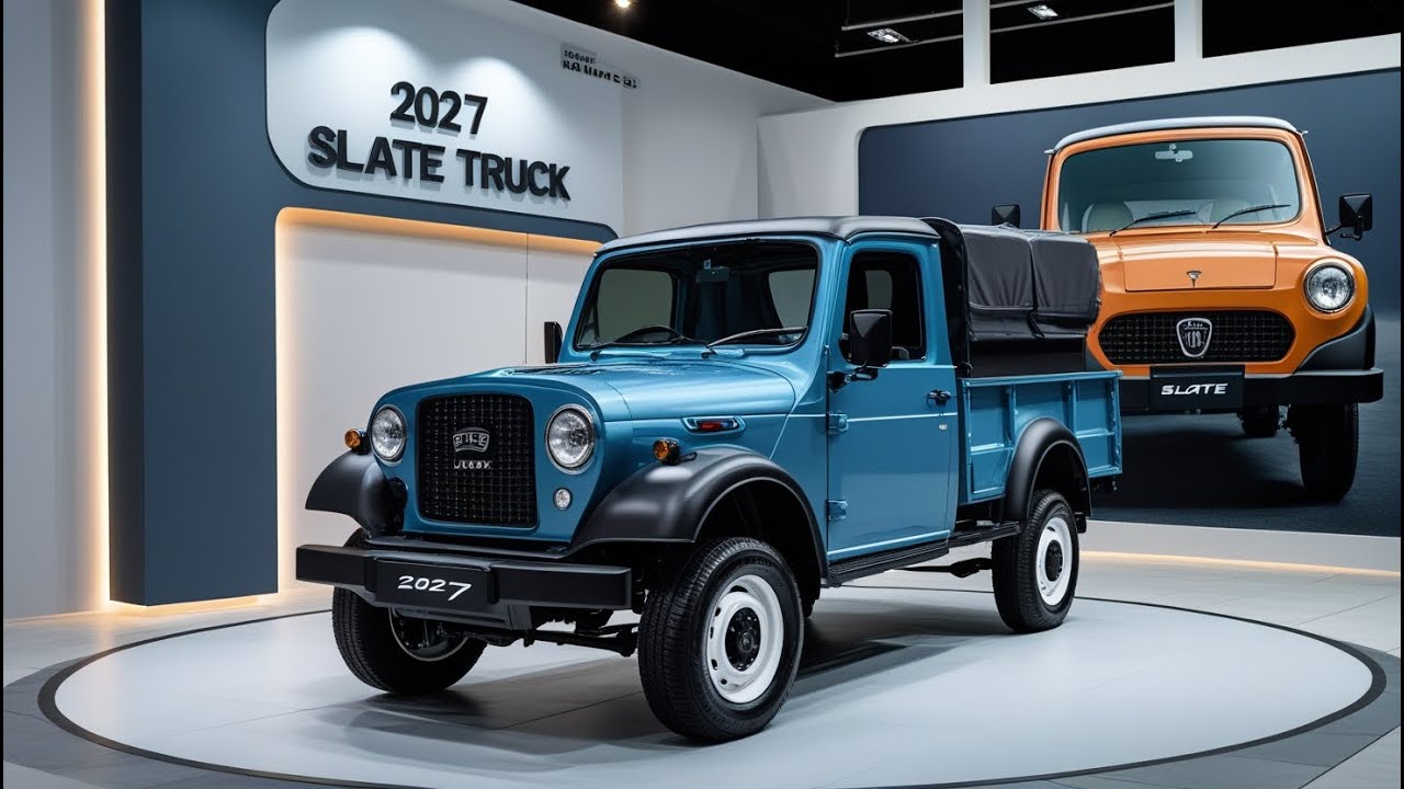 Build Your Dream Ride: Inside the 2027 Slate Truck
