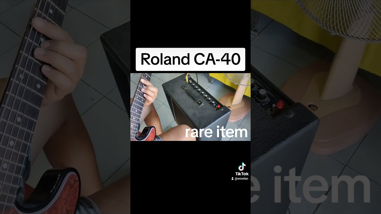 Test!!! Roland CA-40 🇯🇵