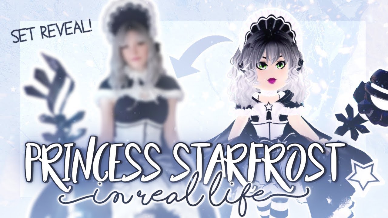 IRL Princess Starfrost Set! Full Set Reveal! || Royale High Cosplay