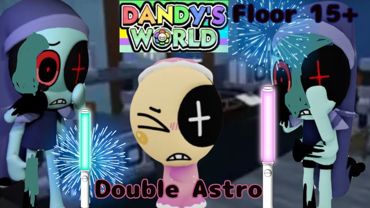 Playing as Astro in dandy’s world floor 15+