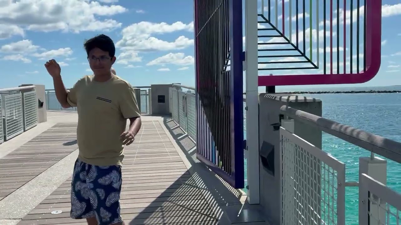South Beach Pier , Florida, USA . February 14, 2026