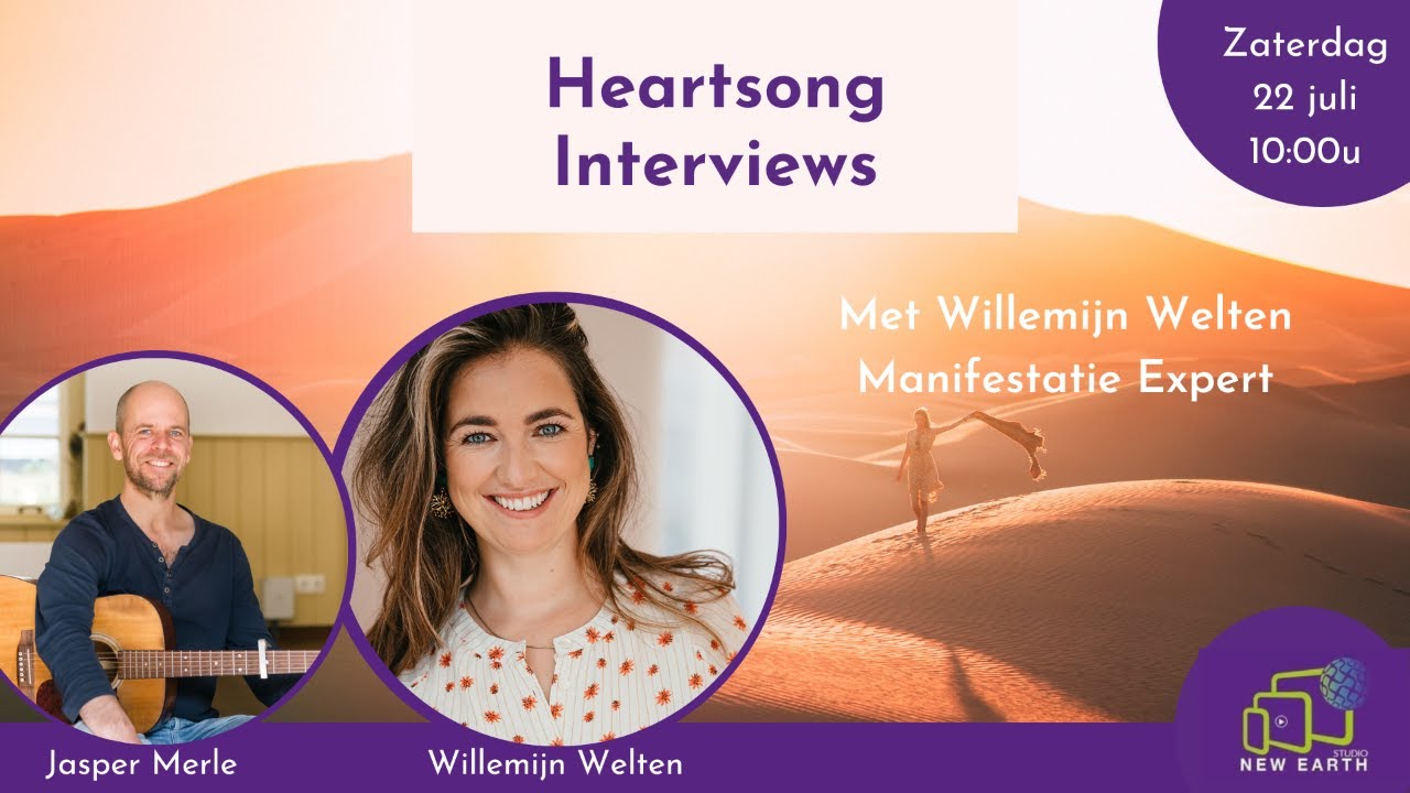 Heartsong interview - Jasper Merle ontmoet Willemijn Welten