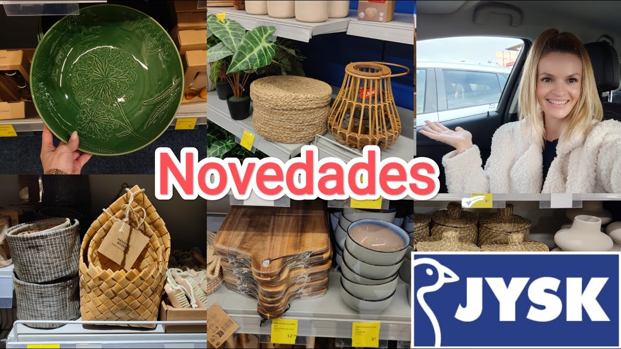 JYSK Novedades DECORACIÓN 2024 Tendencias IDEAS para CASA Baño Organización Cocina Almacenaje Cestas