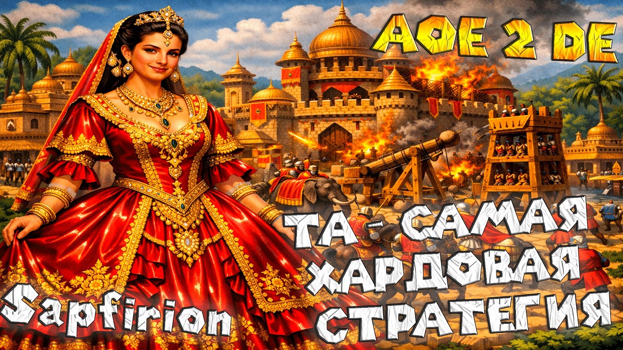 САМАЯ ЛУЧШАЯ СТРАТЕГИЯ! - AgeOfEmpires2 DE -  Бусти (0-30) Стрим 3 Королевское Комментирование!