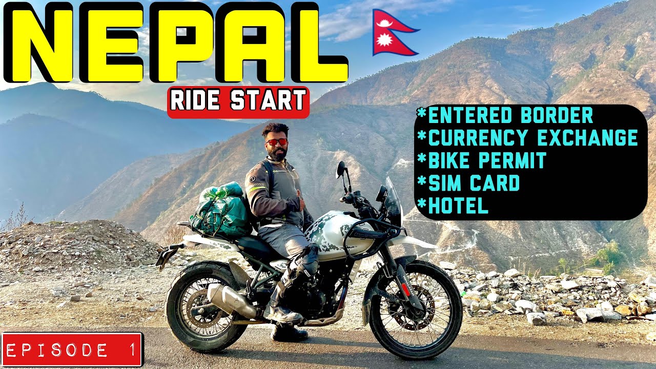 JOURNEY BEGIN BY ROAD ASSAM TO NEPAL| INTERNATIONAL BIKE TRIP NEPAL| WITH MY HIMALAYAN 450 🇳🇵