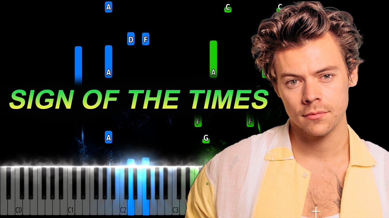 Harry Styles - Sign of the Times Piano Tutorial