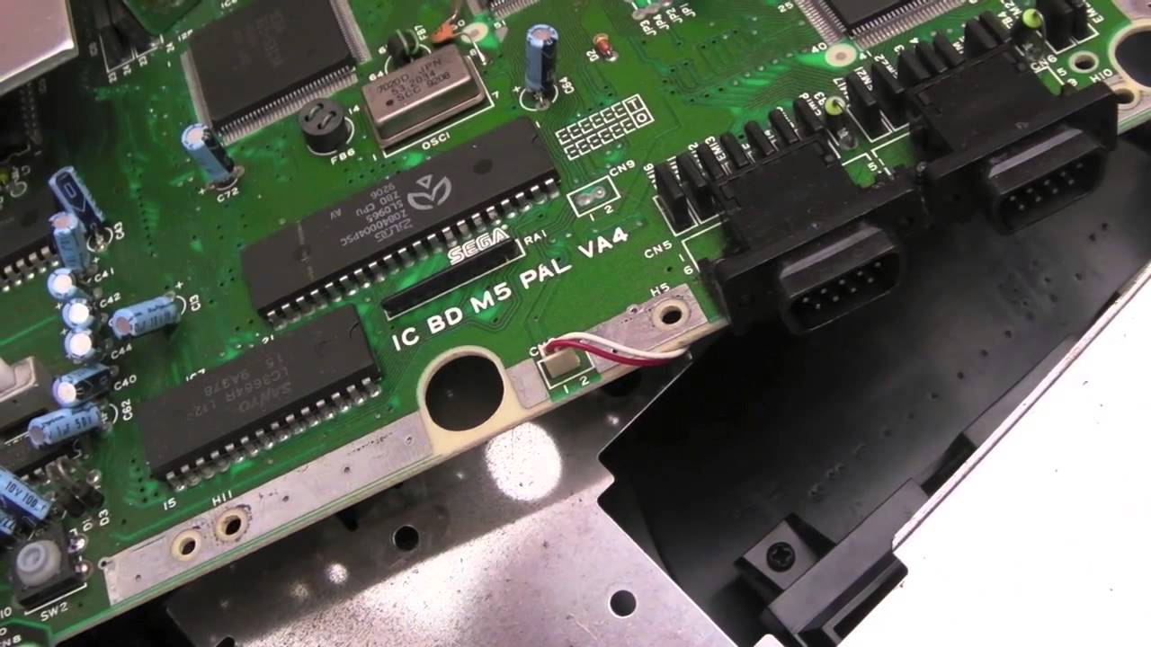 Sega Megadrive (Genesis) Black Screens & French RGB (1601-09)