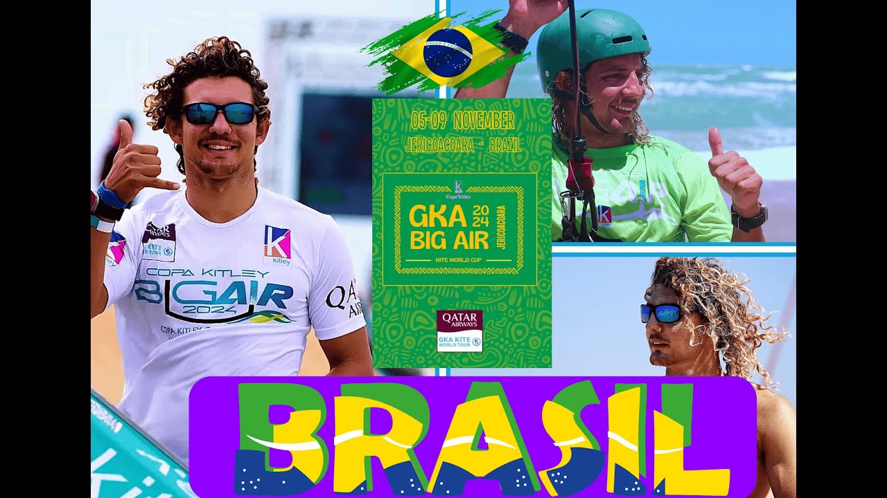 BRASIL -  Kitesurf World Cup  2024 - GKA Jericoacoara -