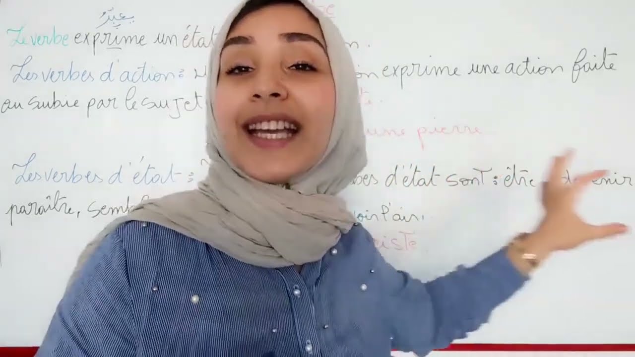 le verbe أول درس أولى إعدادي