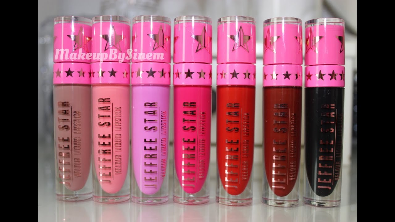 Jeffree Star Liquid Lipsticks Swatches & Review