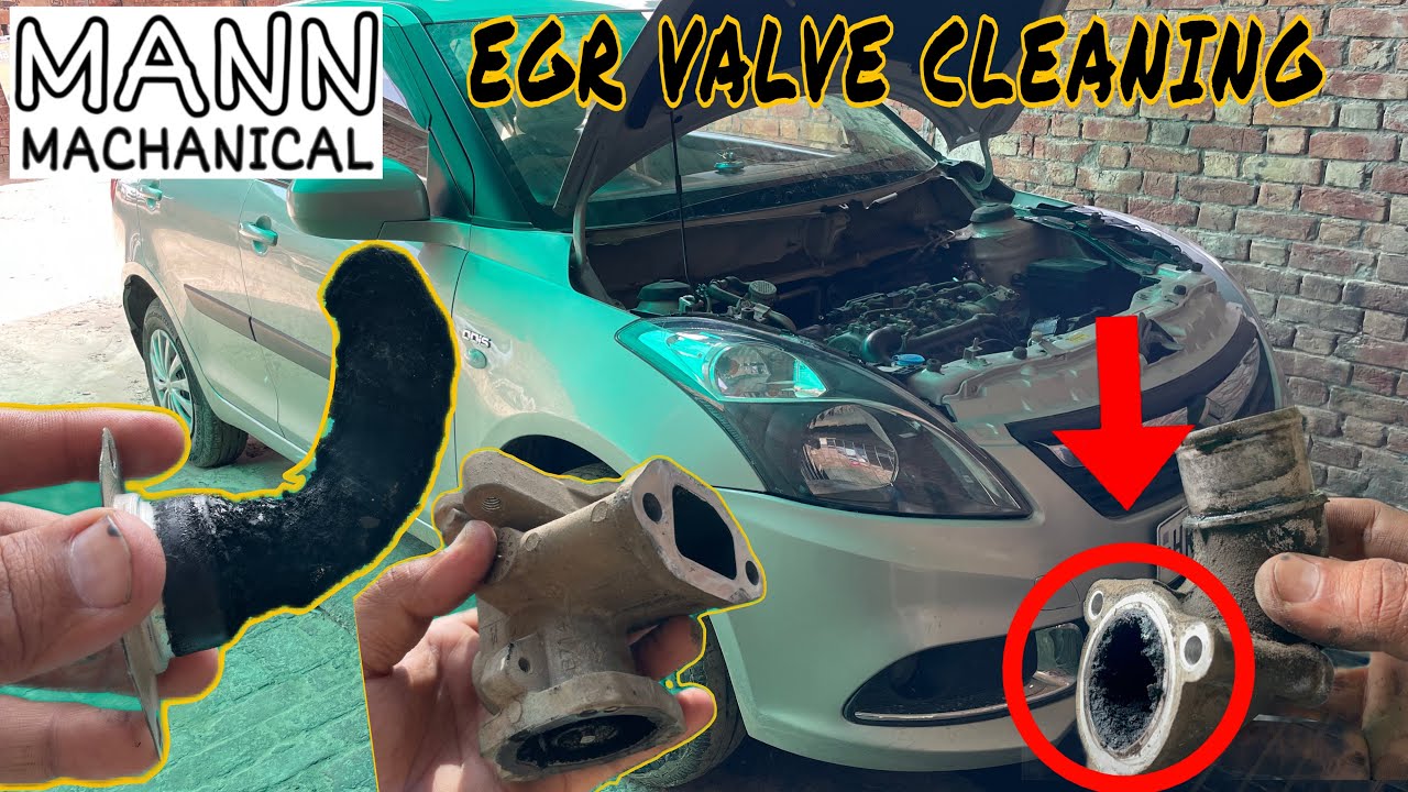 Swift Dzire EGR VALVE CLEANING FULL VIDEO ￼