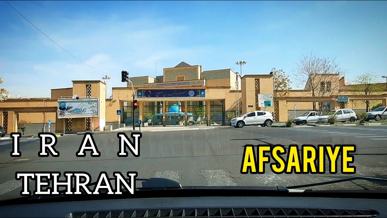 Tehrangard drives in Afsariye - iran tehran2022/رانندگی در افسریه - ایران تهران1401