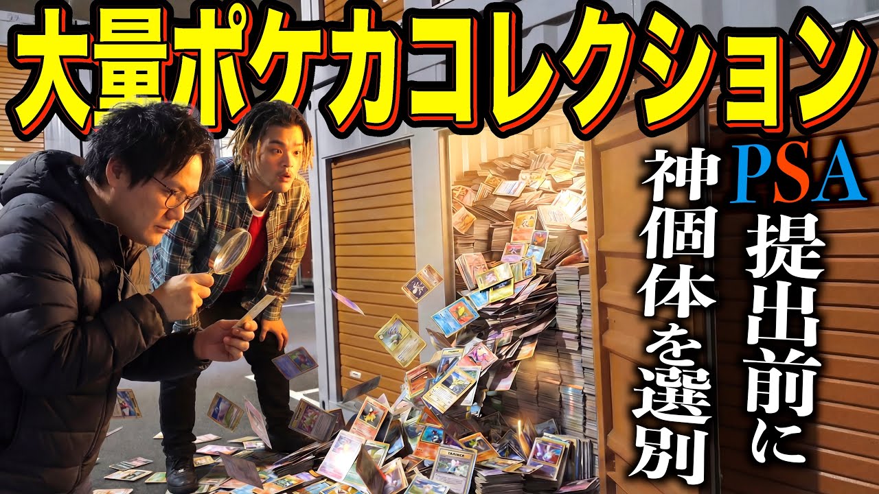 眠っていたポケカコレクションからPSA提出候補を発掘…！！
